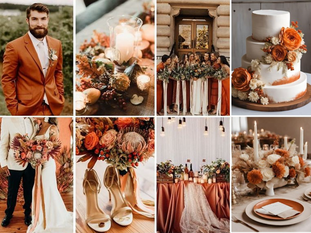 AUTUMN WEDDING COLOURS